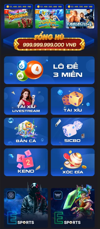 giao diện mobile fabet