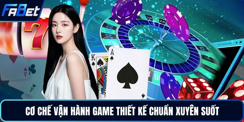 Cơ chế vận hành game thiết kế chuẩn xuyên suốt