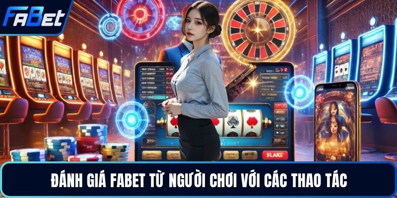 Đánh giá FABET từ người chơi với các thao tác