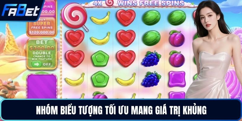 Nhóm biểu tượng tối ưu mang giá trị khủng